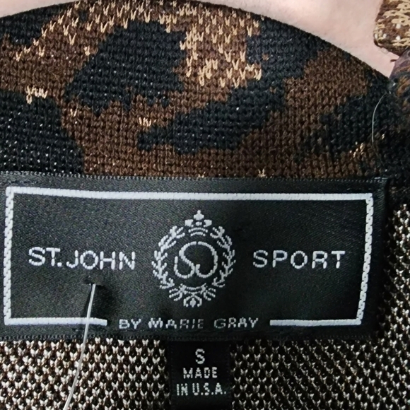 St. John Sport mock / high neck tunic size small - Picture 5 of 6